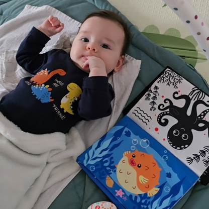 Giocattolo Sensoriale per il Tummy Time con Suono | 0-12 mesi