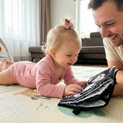 Giocattolo Sensoriale per il Tummy Time con Suono | 0-12 mesi