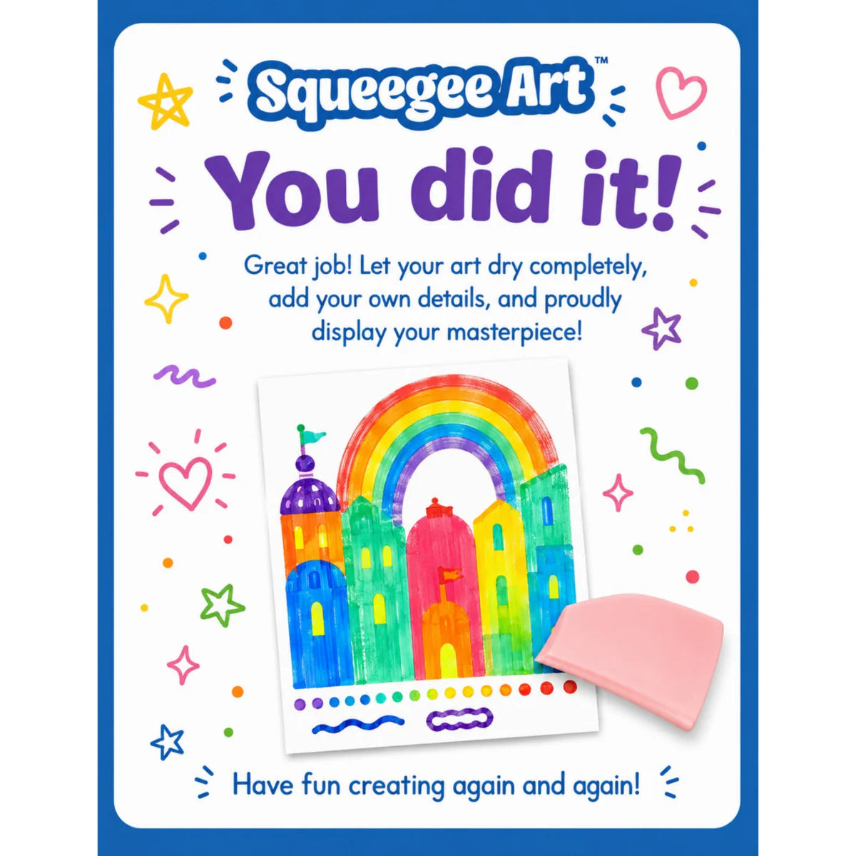 Squeegee Art: Kit di espansione con 100 nuovi stencil