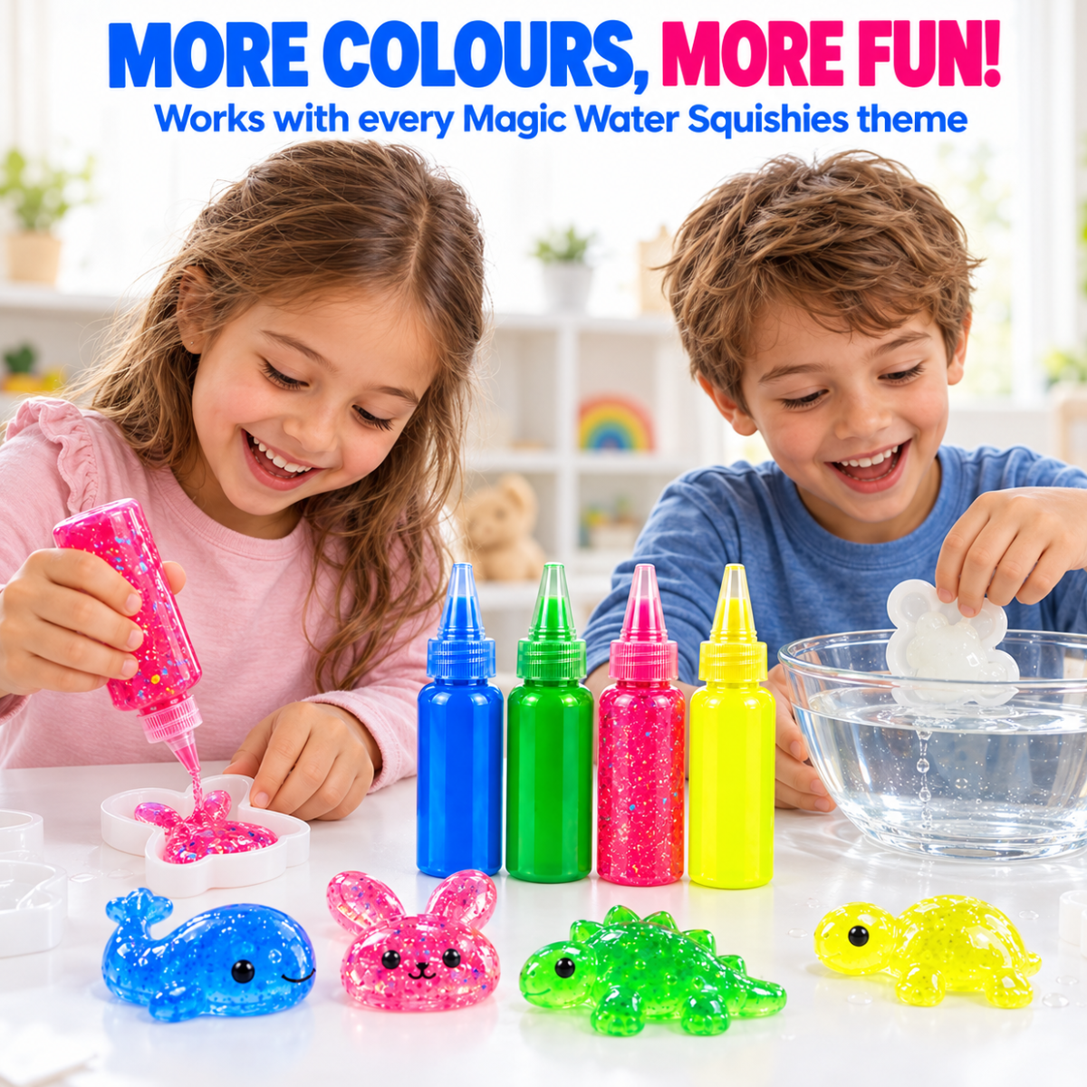 Set di 4 gel colorati