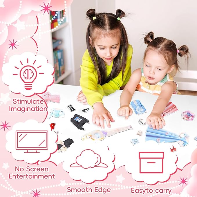 Magnetic Princess Dress Up Baby – un giocattolo creativo per piccole stiliste!