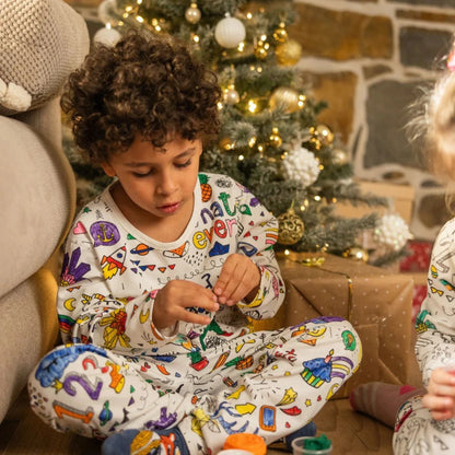Pigiama bambino/a due pezzi Colorami – Inverno (4+ anni)