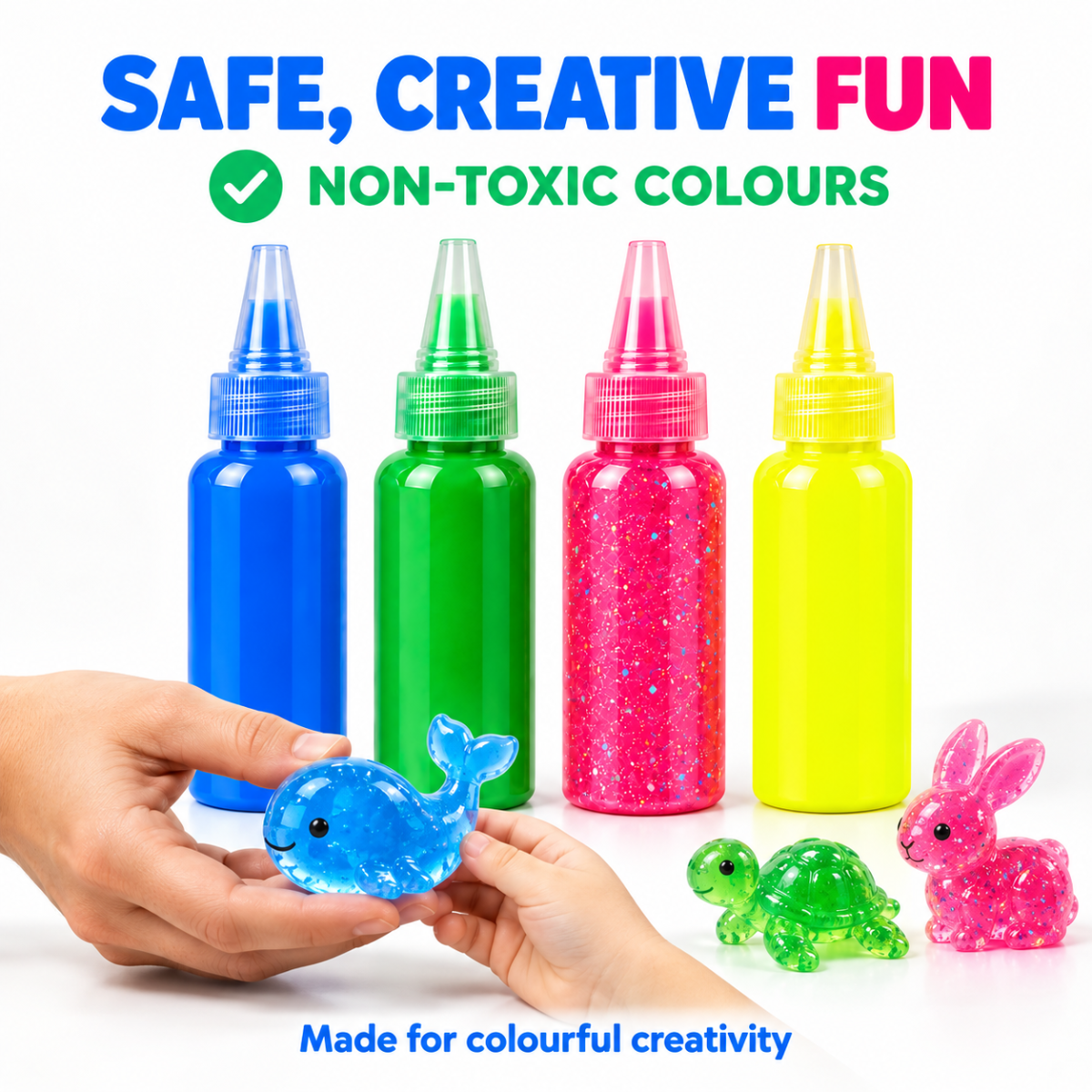 Set di 4 gel colorati