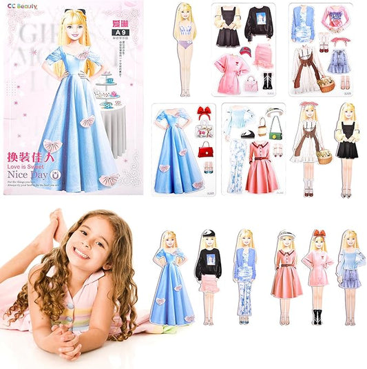 Magnetic Princess Dress Up Baby – un giocattolo creativo per piccole stiliste!