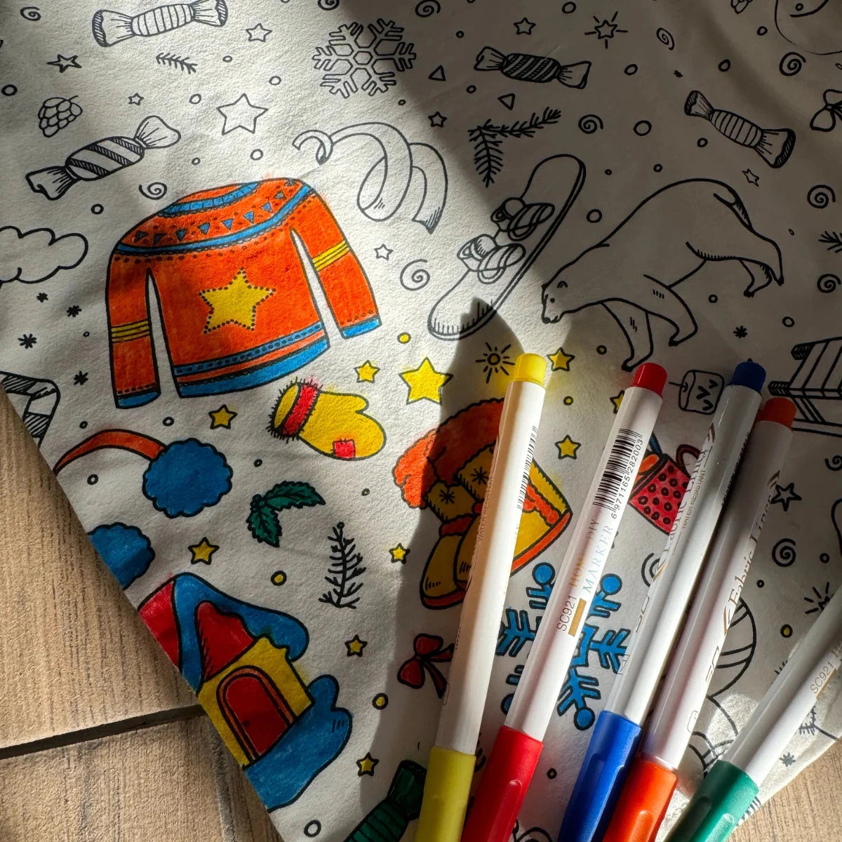 Pigiama bambino/a due pezzi Colorami – Inverno (4+ anni)