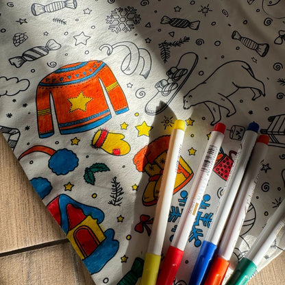 Pigiama bambino/a due pezzi Colorami – Inverno (4+ anni)