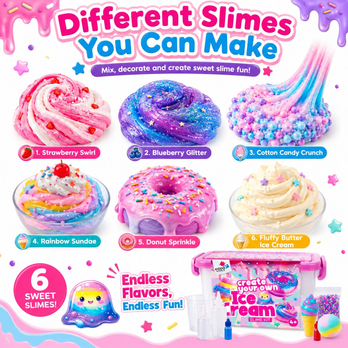 DIY Slime Squishies – Gelato (4+ anni)