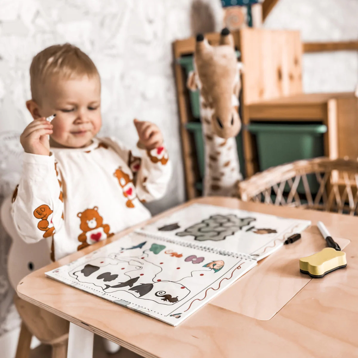 GENIUS KID – Il modo più veloce per avere un bambino più intelligente e creativo (128 pagine, età 2–5 anni) + REGALO GRATUITO del valore di 9,99 € 🎁