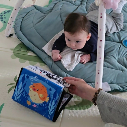 Giocattolo Sensoriale per il Tummy Time con Suono | 0-12 mesi