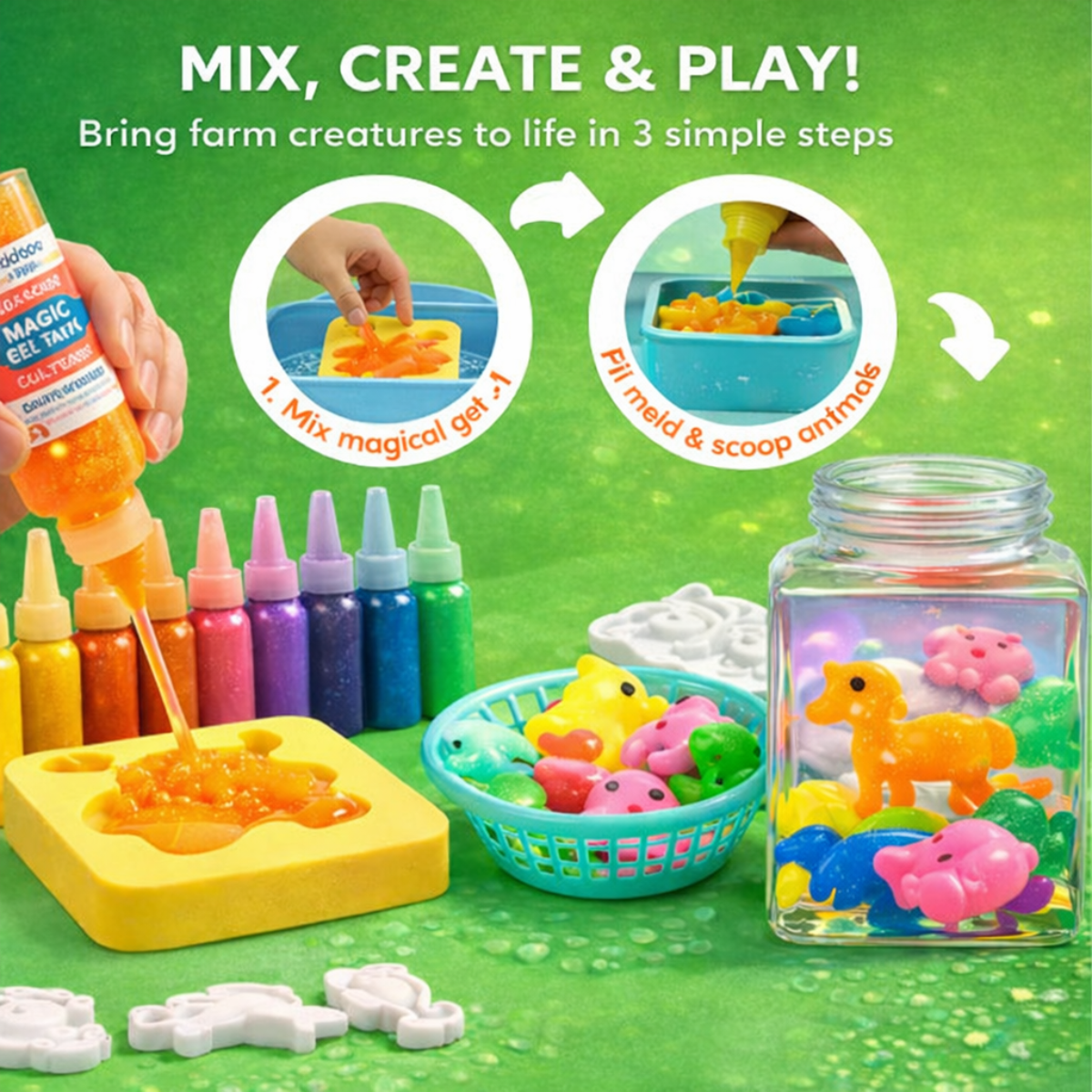 Creature Magiche d’Acqua – Animali della Fattoria (3+ anni)
