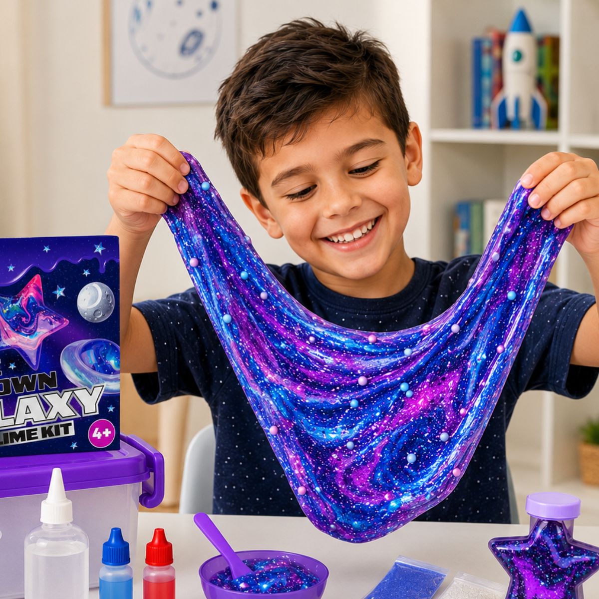 DIY Slime Squishies – Galassia (4+ anni)