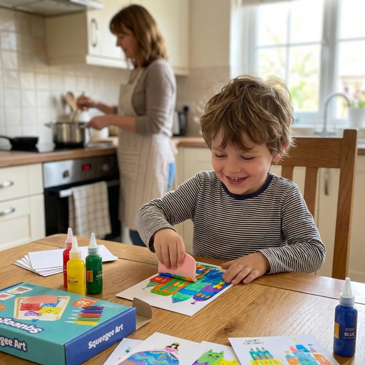Squeegee Art: Kit di espansione con 100 nuovi stencil