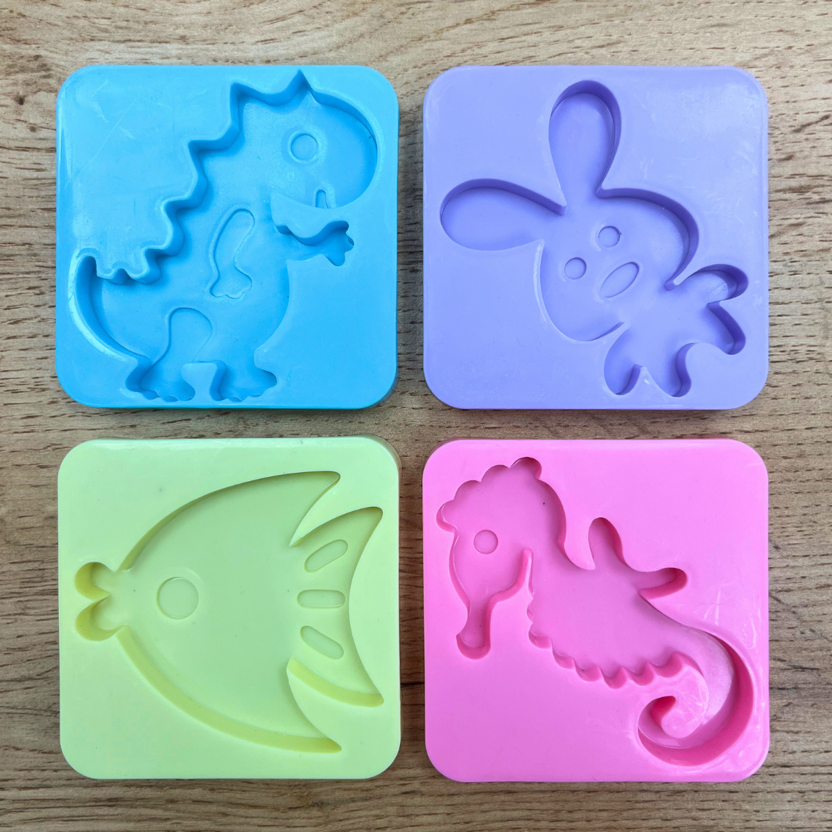 Set di 4 stampi per Elfi Magici d’Acqua