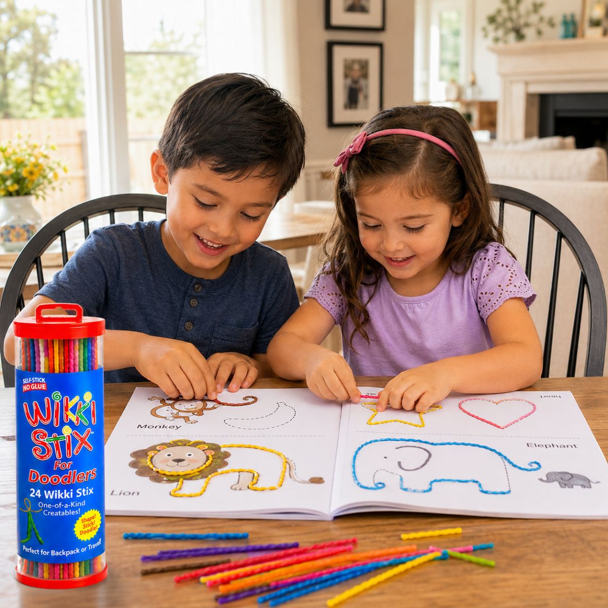 Wikki Stix: Il grande e-book di attività (30 pagine e 40 attività)