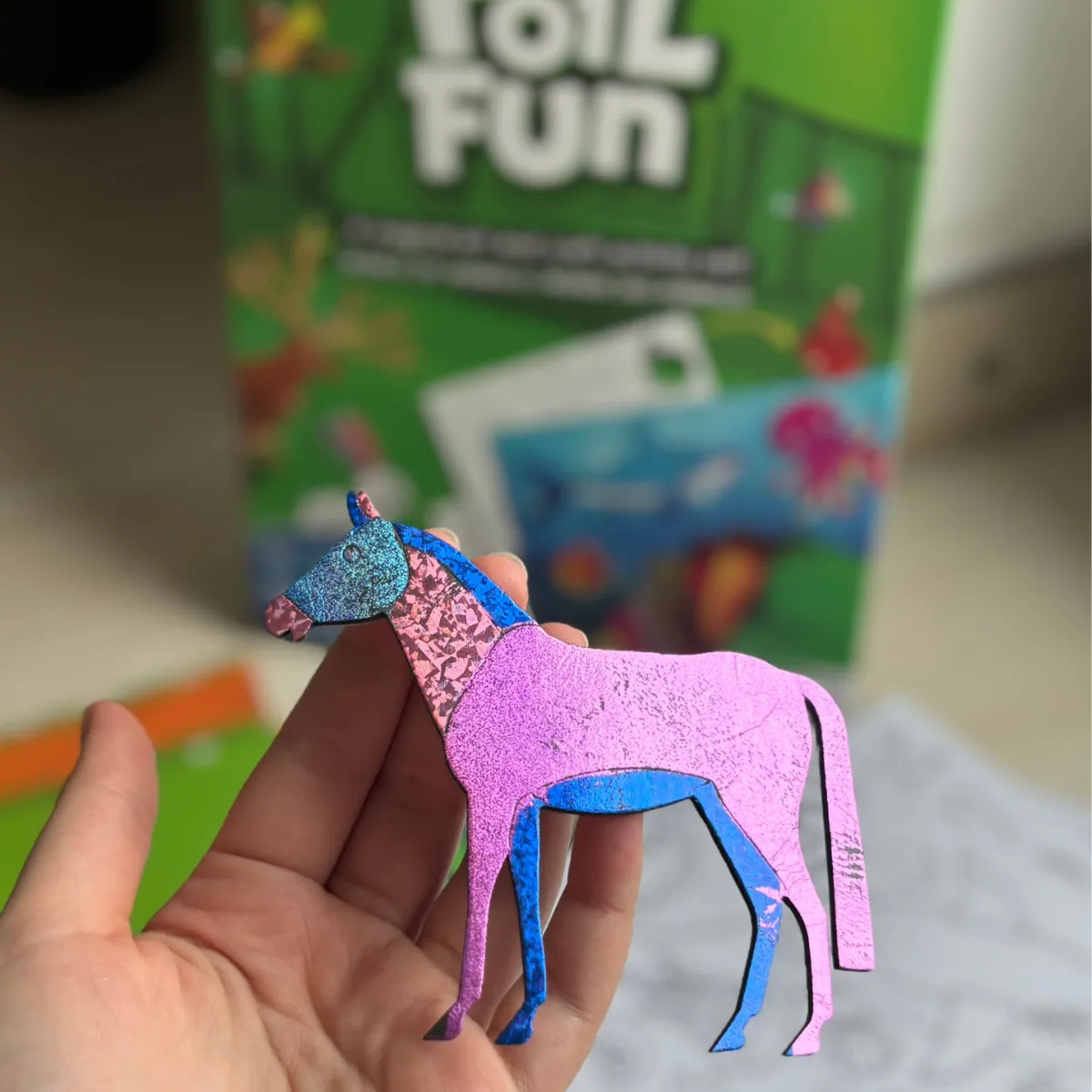 Foil Fun: Mondo degli Animali – Crea animali scintillanti in pochi passaggi! (4+ anni)