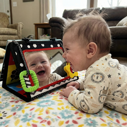Giocattolo Sensoriale per il Tummy Time con Suono | 0-12 mesi