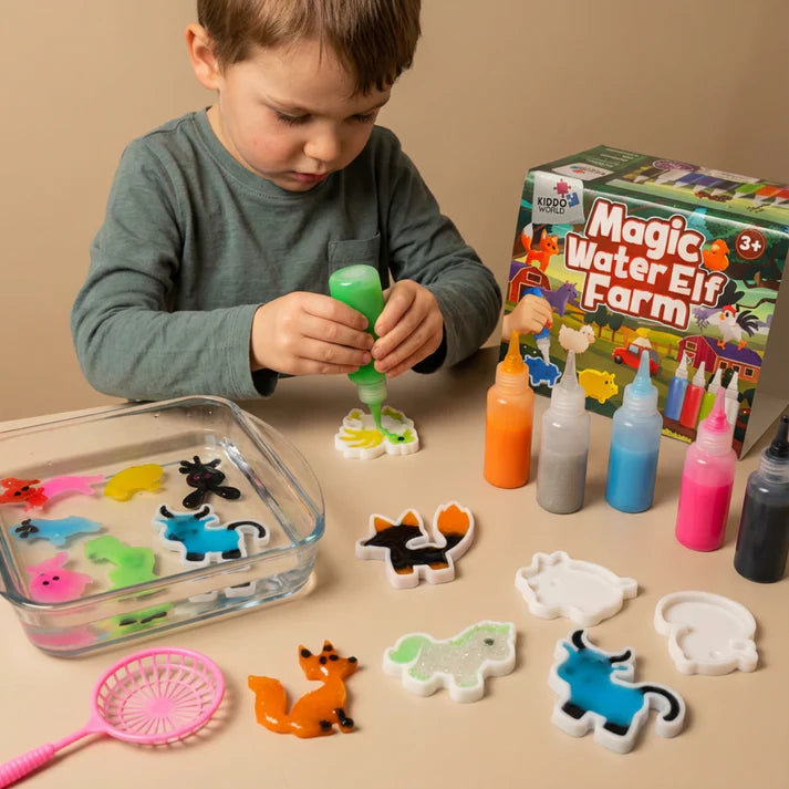 Creature Magiche d’Acqua – Mega Bundle 3 in 1 | Mare, Giungla e Fattoria (3+ anni)