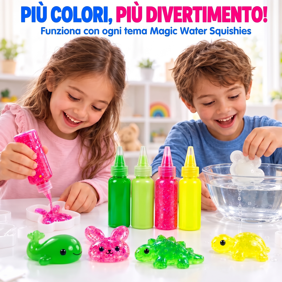 Set di 4 gel colorati
