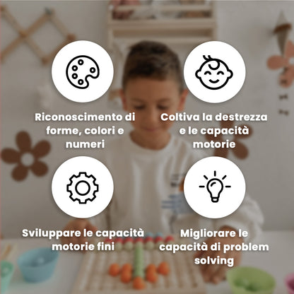 Lavagna delle Perline Montessori