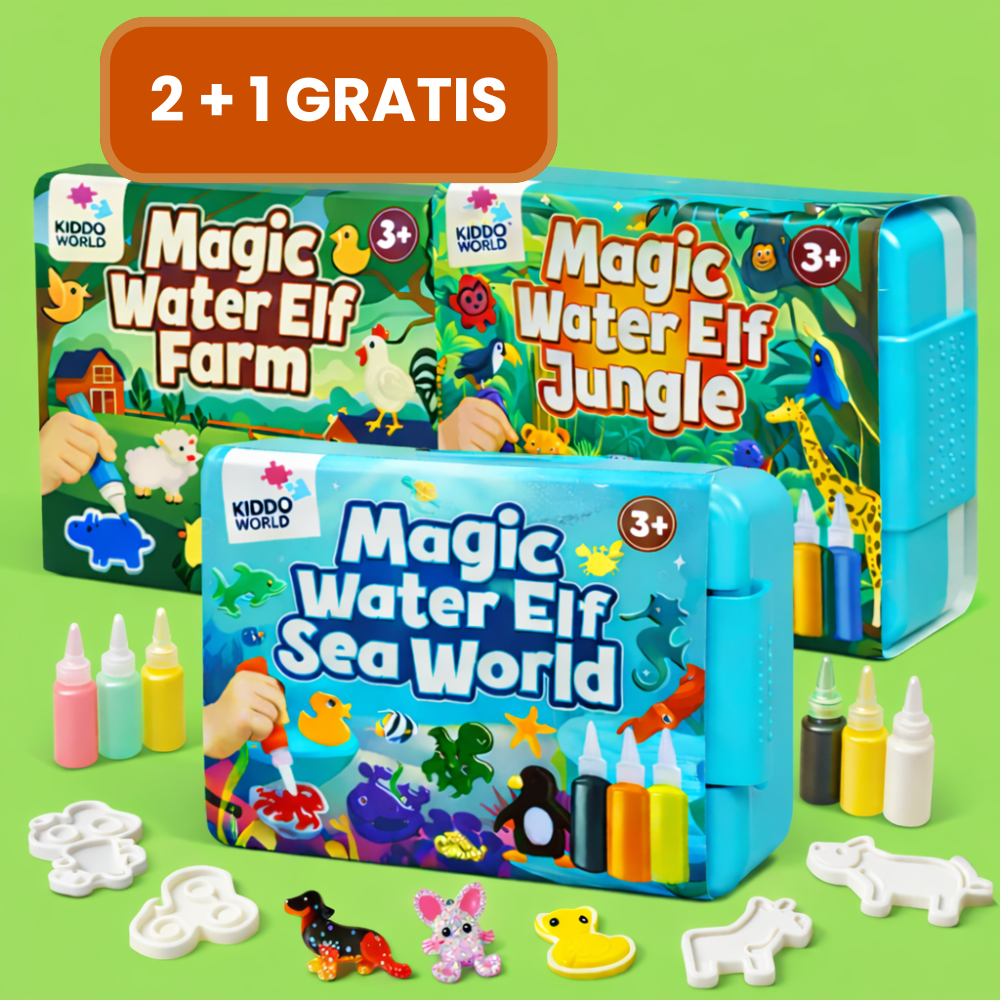 Creature Magiche d’Acqua – Mega Bundle 3 in 1 | Mare, Giungla e Fattoria (3+ anni)