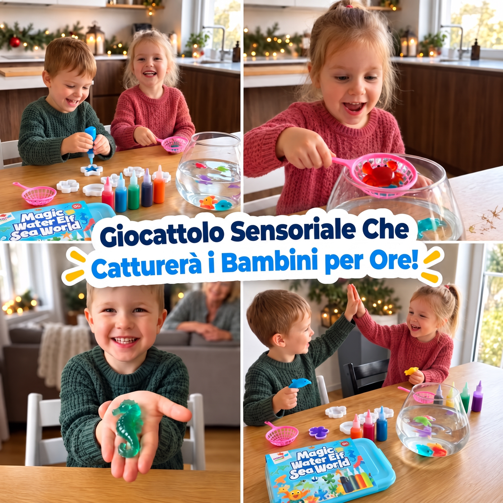 Magic Water Squishies Mondo Marino, immagine 6
