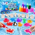 Magic Water Squishies – Set creativo per creare figure 3D | Mondo Marino | 3+ anni
