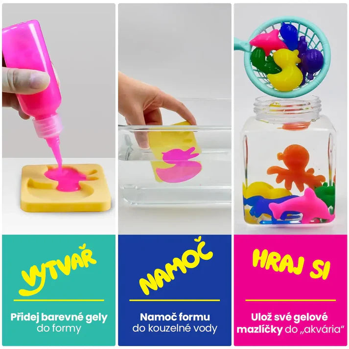 Creature Magiche d’Acqua – Mega Bundle 3 in 1 | Mare, Giungla e Fattoria (3+ anni)