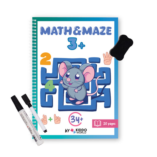 Libro di esercizi Maze (3+ anni)