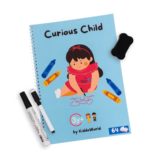 Libro di esercizi Montessori Curious child