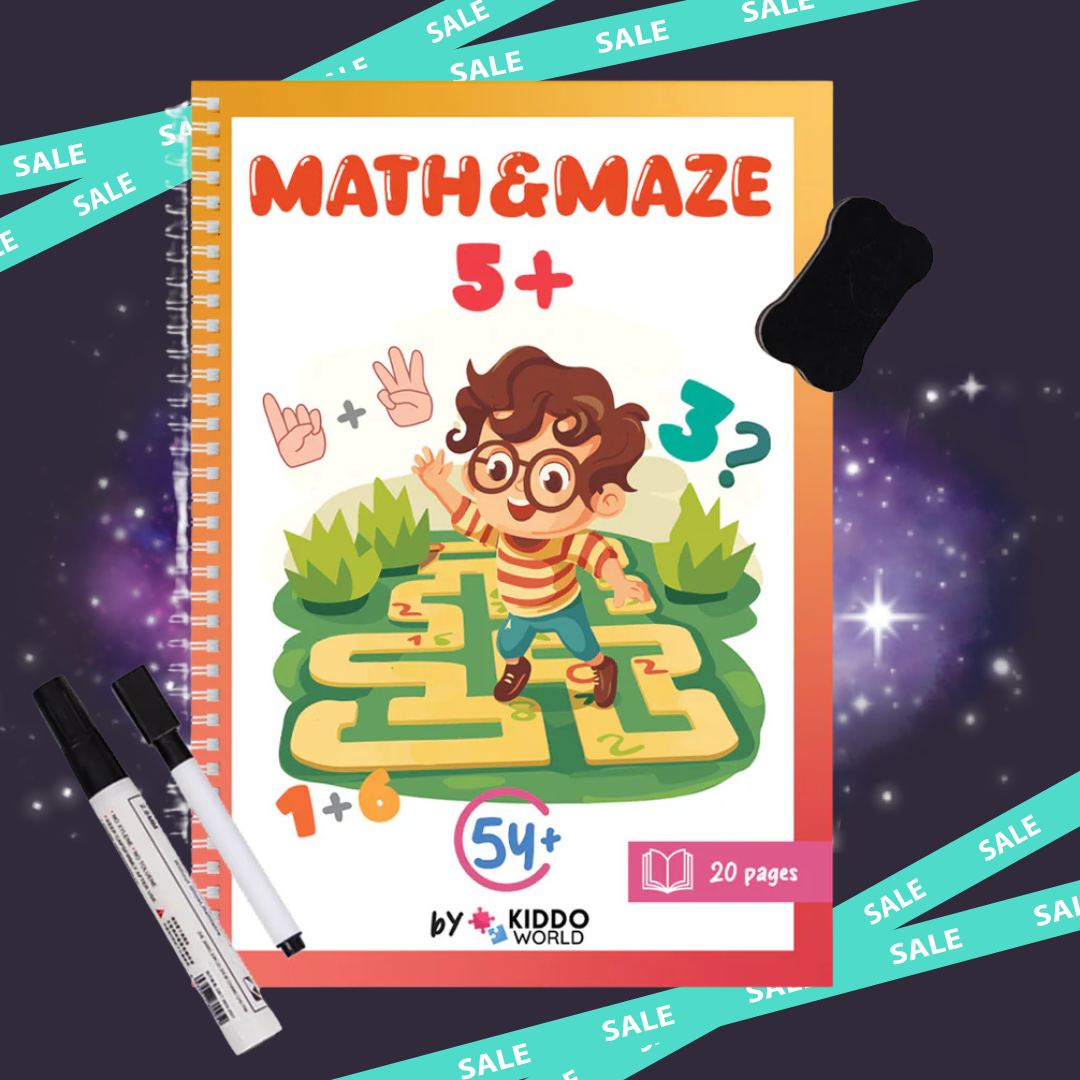 Libro di esercizi Maze (5+ anni)