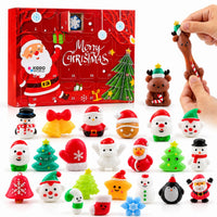 Calendario dell’Avvento Squishy di Natale – 24 sorprese Squishy (3+ anni)