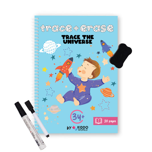 SCRIVI & CANCELLA: Trace the Universe (3+ anni)